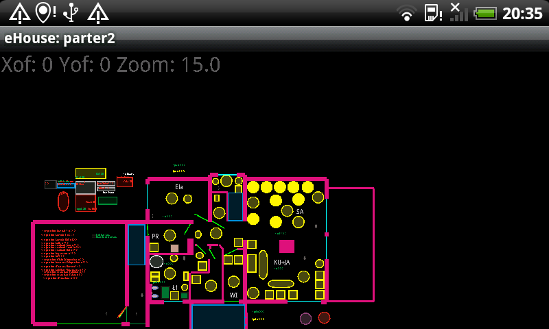  eHouse4Android - Intelligent home control with android ehouse - graphic visualization and control 